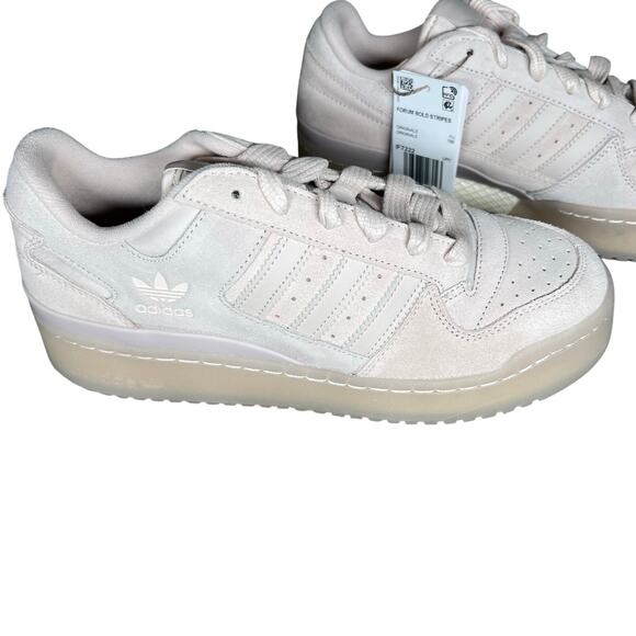 Adidas Womens NWOT Forum Bold Stripes Platform Sneakers Size 9 - Picture 3 of 11